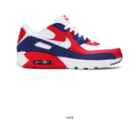 Nike Air Max 90 USA Leather (GS) - Picture 6 of 6